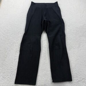 Snow Peak Women's Black Knit Jogger Pants Size XS Made in Japan